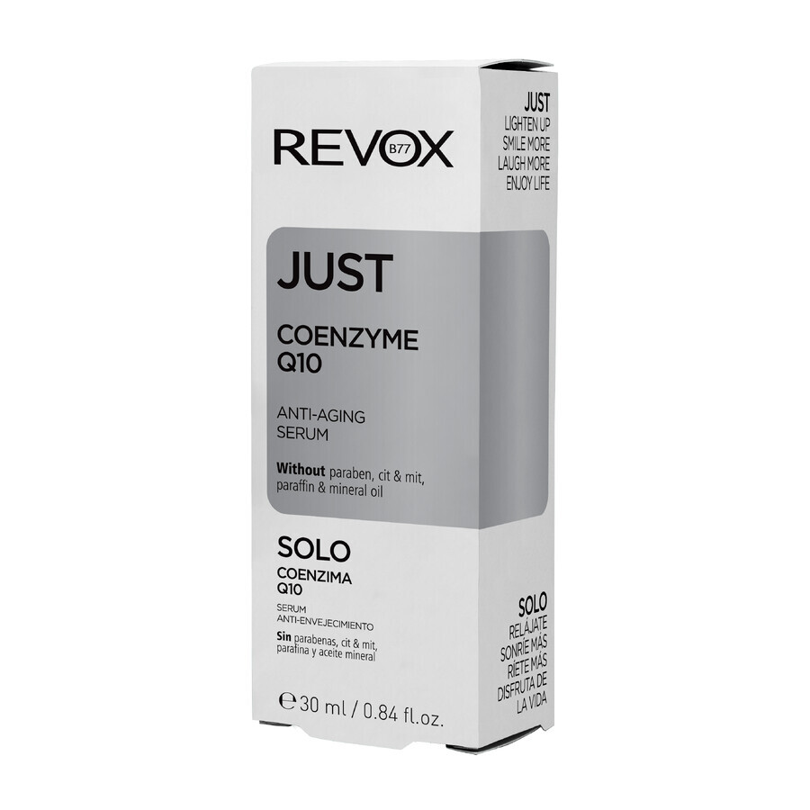 Boutique Coenzyme Q10 Just Q10 1%, 30 ml, Revox Coenzyme Q10 Just Q10 1%, 30 ml, Revox