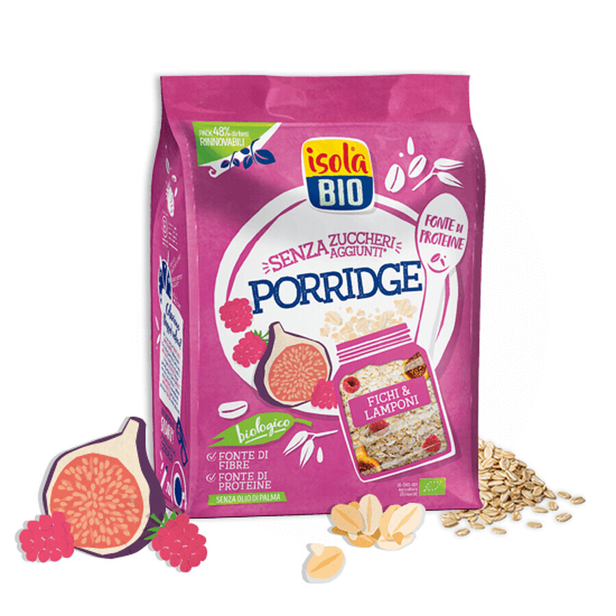 Acquista Porridge Fichi E Lampone Isola Bio 375g Porridge Fichi E Lampone Isola Bio 375g