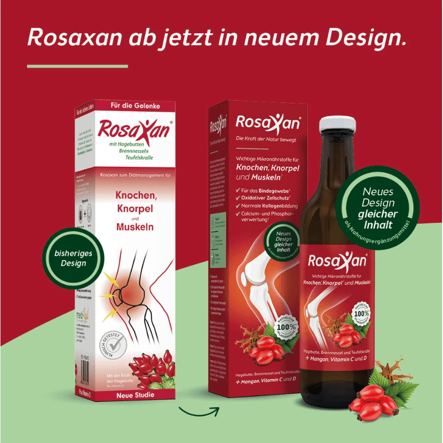 Rosaxan Flüssig+vitamin D Tabletten 20 S 750 ml