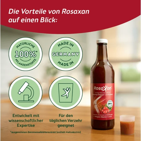 Rosaxan Flüssig+vitamin D Tabletten 20 S 750 ml