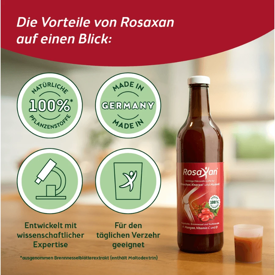 Rosaxan Flüssig+vitamin D Tabletten 20 S 750 ml