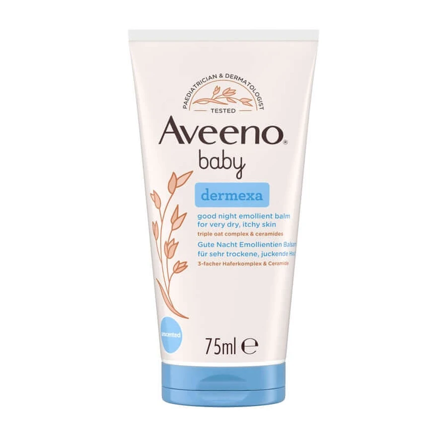 Aveeno Baby Dermexa Good Night Emollient Balm 75 ml