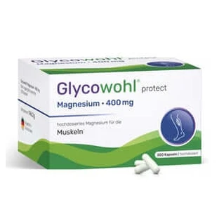 Glycowohl Magnesio 400 Mg Alta Dosis Vegan Caps. 200 unid.