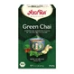 YOGI TEA, Green Chai, té ecológico de hierbas y especias 17X1,8 g