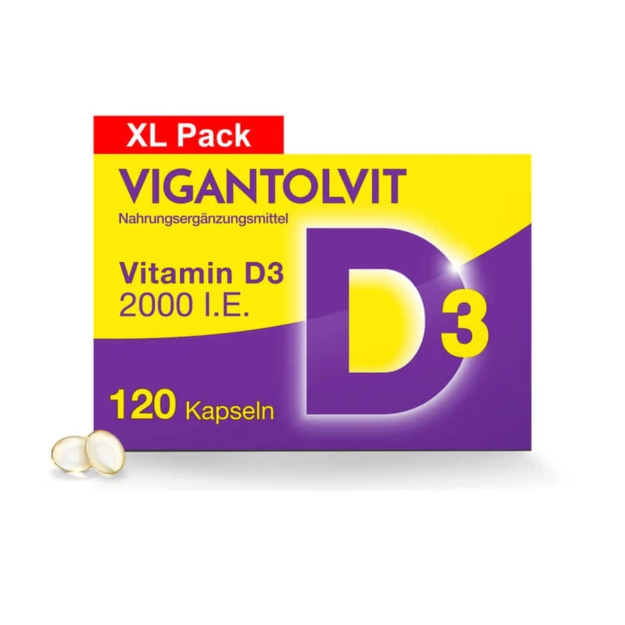 VIGANTOLVIT® Vitamine D3 2000 I.U. 120 St.