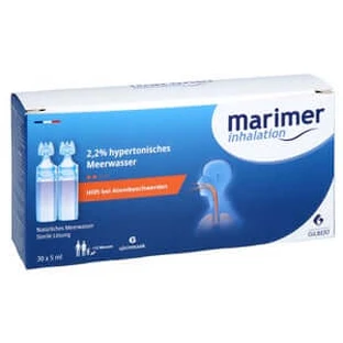 Marimer Inhalatie Zeewater Hyperton.2,2% Inh.l. 30X5 ml