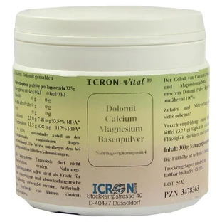 Dolomit Calcium Magnesium Basenpulver Icron Vital 300 g