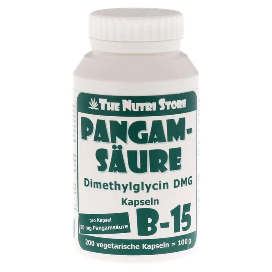 Pangaamzuur B15 50 mg vegetarische capsules 200 Capsules