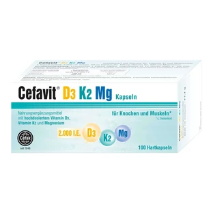 Cefavit D3 K2 Mg 2.000 U.I. gélules dures 100 pcs.