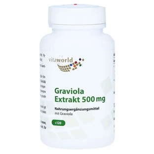 Graviola extract 500 mg capsules 120 Capsules