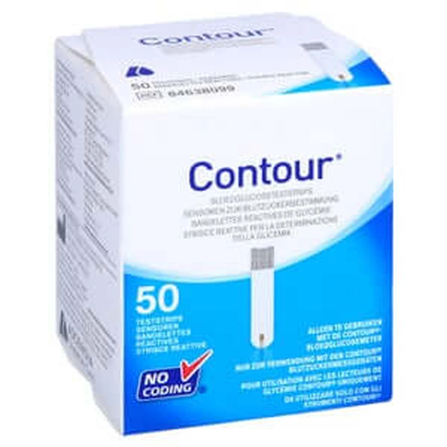 Contour Sensors Test Strips 50 pcs