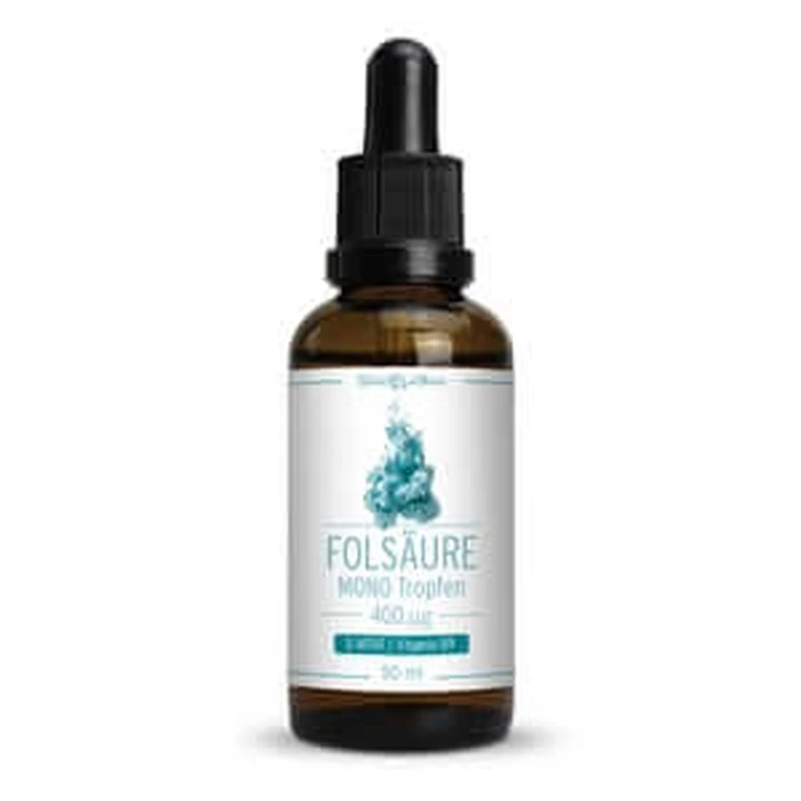 Foliumzuur MONO 400 µg 5-MTHF druppels 50 ml