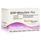 BD Micro-fine+ 5 pennaalden 0,25x5 mm 110 st.