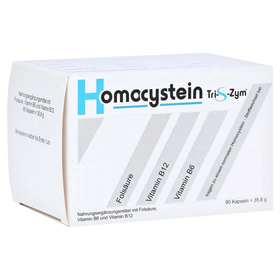 Homocystéine Tri-s-zym capsules molles 90 St
