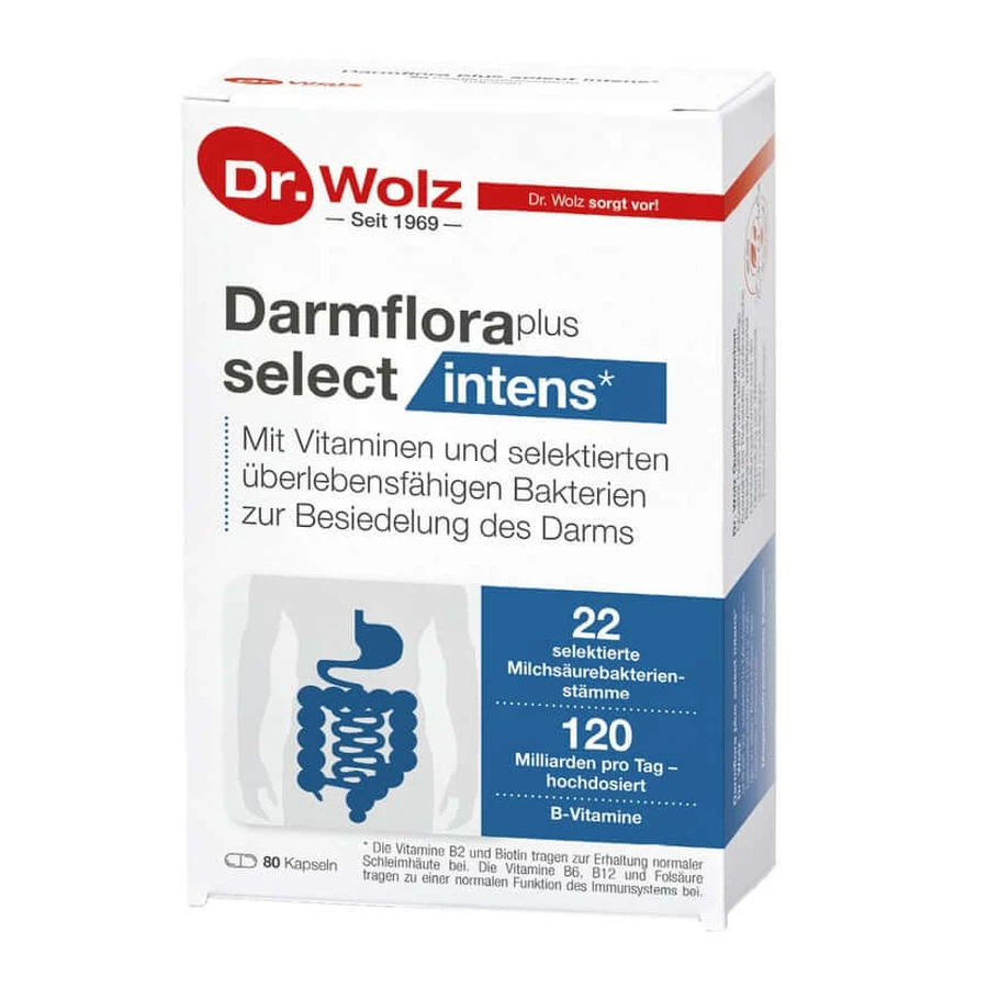 Darmflora plus Select intens 80 Capsule Dr. Wolz