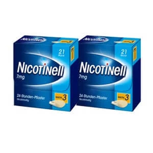 Nicotinell 7 mg patch double pack 2X21 pcs