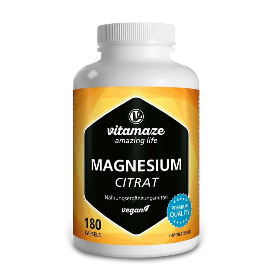 MAGNESIUM CITRATE 180 St