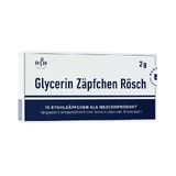Glycerine zetpillen Rösch 2g 10 st.
