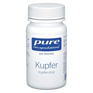 pure encapsulations copper (copper citrate) 60 St