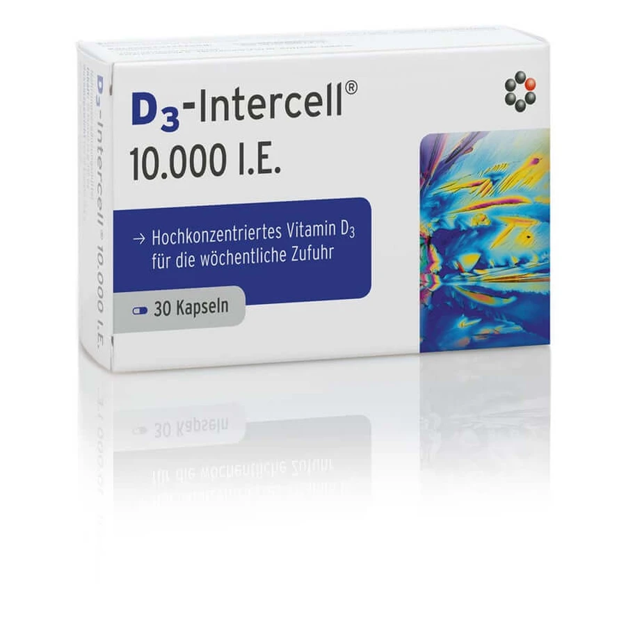 D3-intercell 10.000 I.U. Capsules 30 Capsules