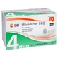 BD Ultrafijne PRO pennaalden 4 mm 32 G 0 105 st.