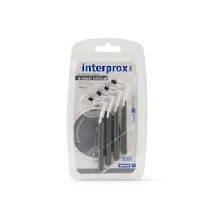 Interprox Plus X-maxi Conische Grijze Interdentale rager. 4 stuks
