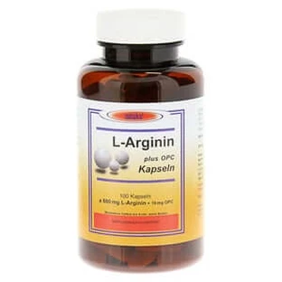 L-arginin+opc 600 mg Kapseln 100 St