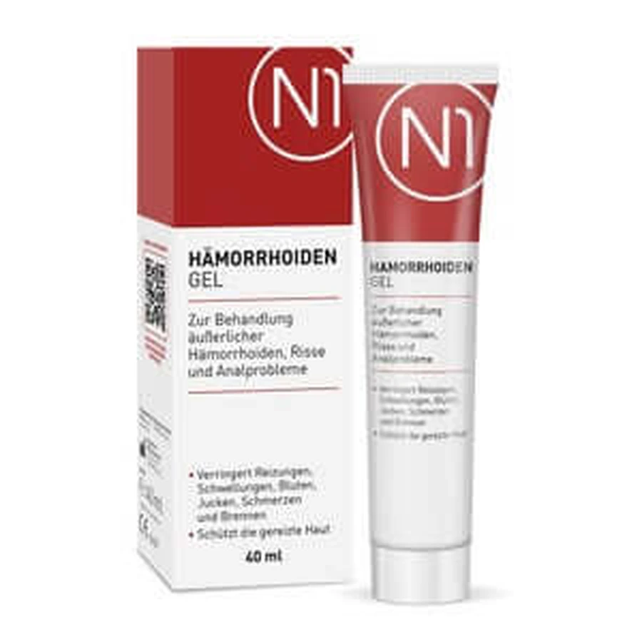 N1 Hemorrhoid gel 40 ml