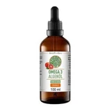 Omega-3 algenolie DHA + EPA sinaasappel 100 ml