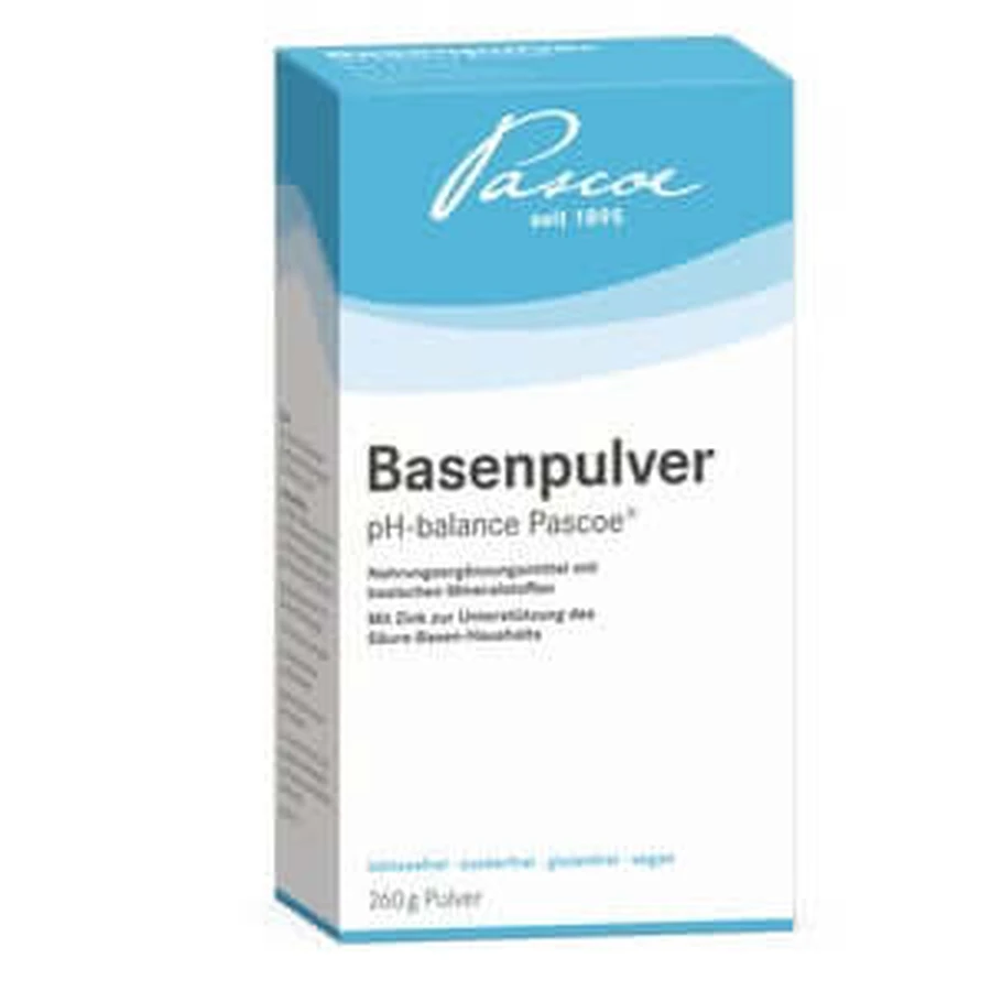 Poudre alcaline pH-balance Pascoe 260 g
