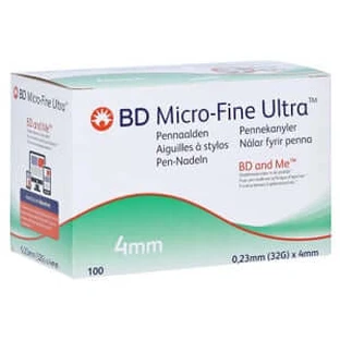 BD Micro-fine Ultra pen needles 0.23x4 mm 100 pcs.