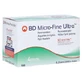 BD Micro-fine Ultra pennaalden 0,23x4 mm 100 stuks.