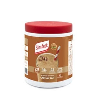 SLIM FAST Café au Lait en poudre 365 g