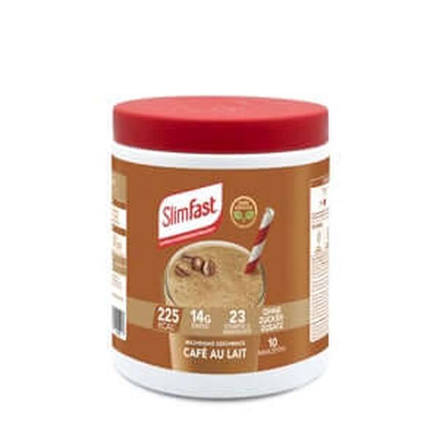SLIM FAST Café au Lait en poudre 365 g