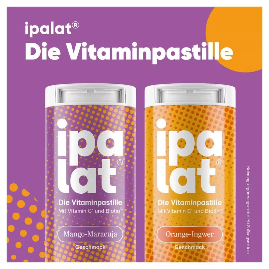 ipalat La Pastilla Vitaminica Arancia-Zenzero 40 St
