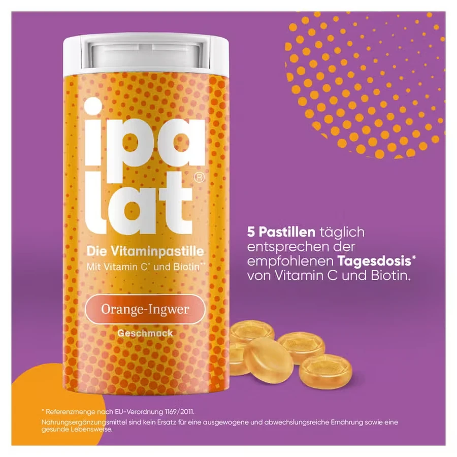ipalat La Pastilla Vitaminica Arancia-Zenzero 40 St