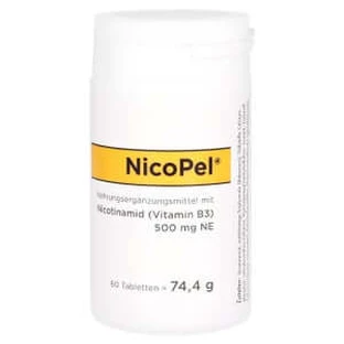 NicoPel Nicotinamide Tablets 60 St