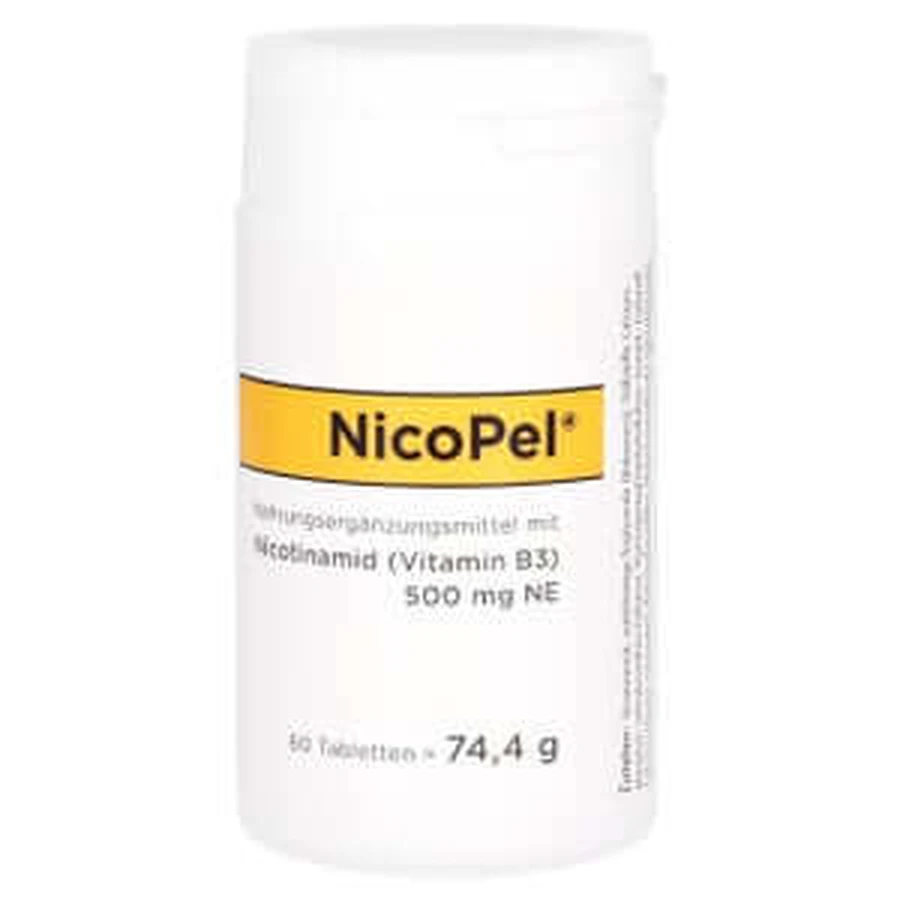 NicoPel Nicotinamide Tablets 60 St