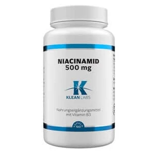 Klean Labs Niacinamida (B3) 500 mg 100 St