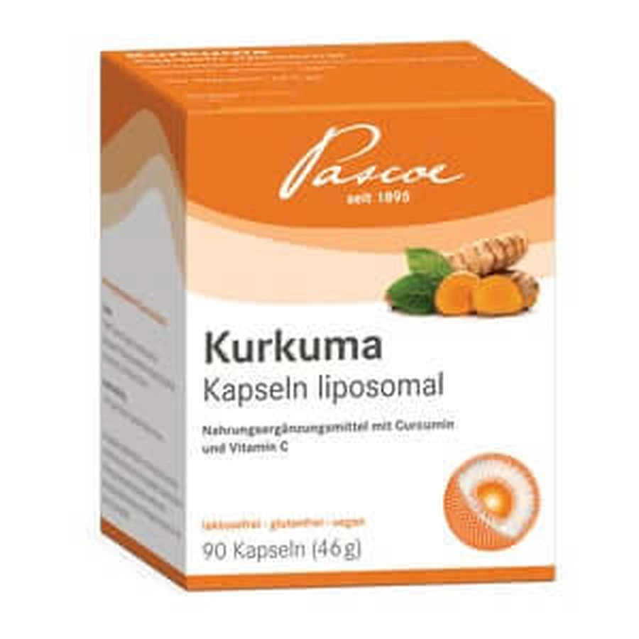Pasco Cúrcuma Cápsulas 90 Cápsulas