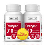 Coenzyme Q10, 60 + 60 capsules, Zenyth (50% discount on the second product) Coenzyme Q10, 60 + 60 capsules, Zenyth (50% discount on the second product)