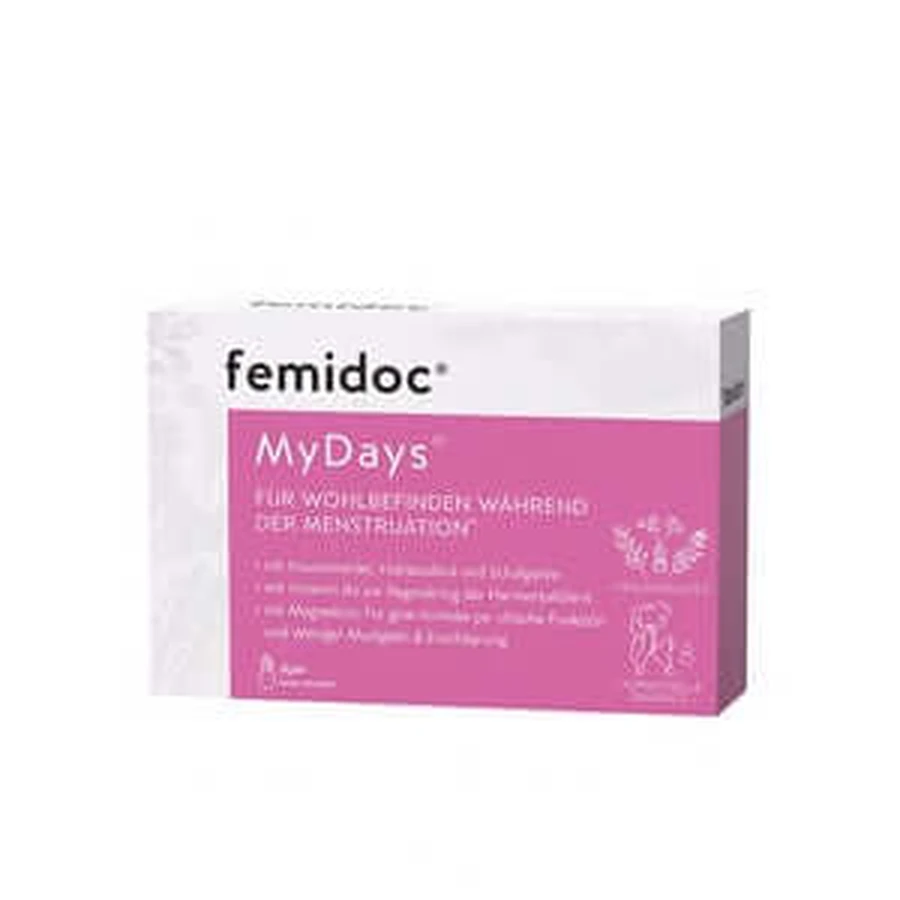 Femidoc Mydays For Menstruation Capsules 20 Capsules