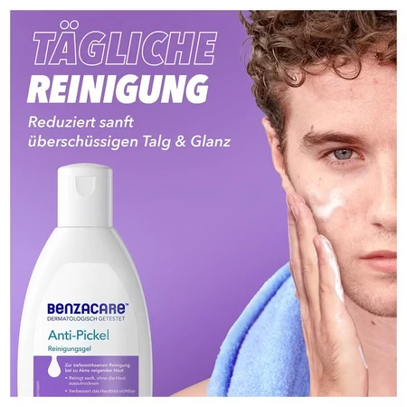 Benzacare gel detergente anti brufoli 120 ml