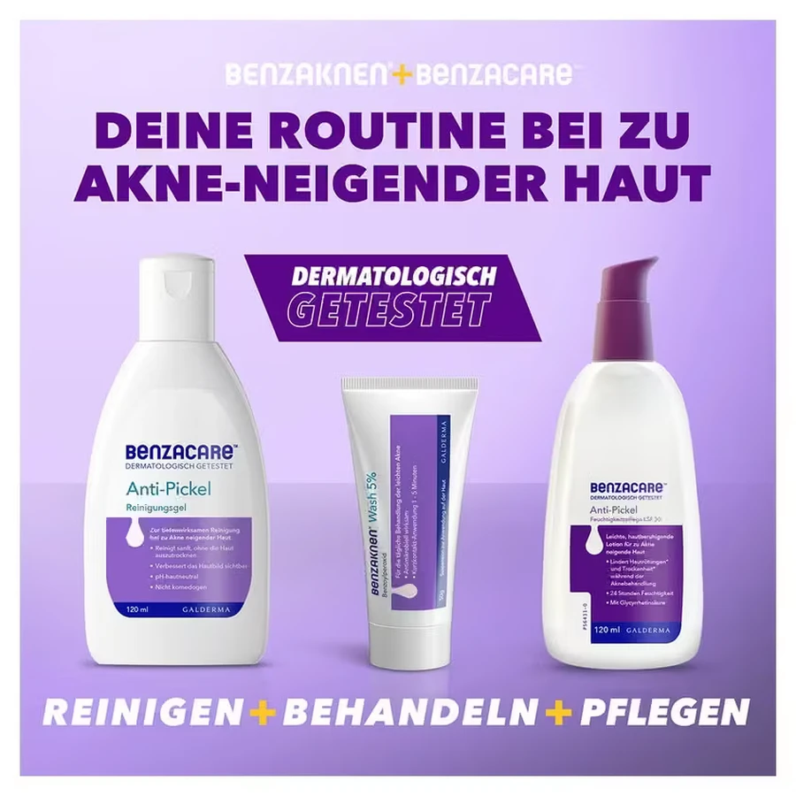 Benzacare gel detergente anti brufoli 120 ml