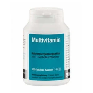 Cápsulas multivitamínicas 100 unidades