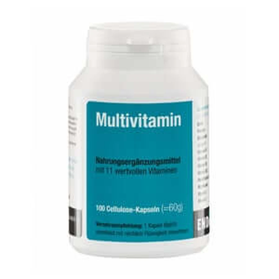 Cápsulas multivitamínicas 100 unidades