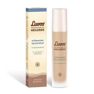 Luvos fluide facial réparateur à base de boue curative non teintée 50 ml