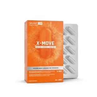 SPLMNT LAB X-MOVE met chondroïtine, silicium, MSM, marien collageen en hyaluron 60 st.