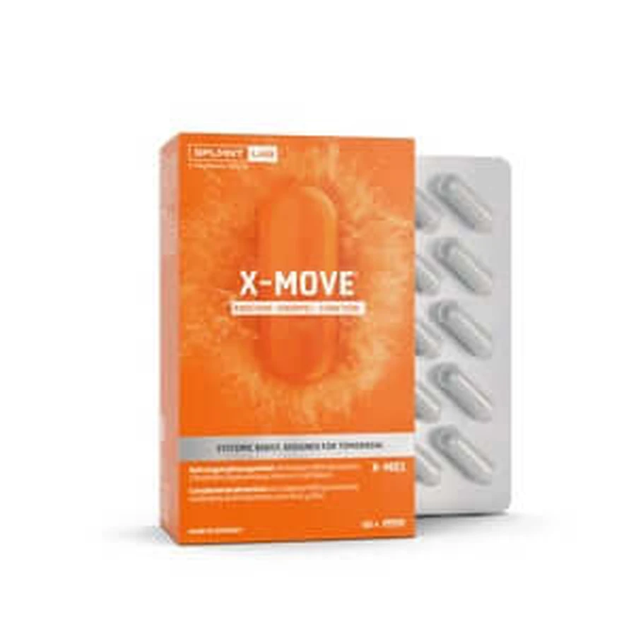 SPLMNT LAB X-MOVE met chondroïtine, silicium, MSM, marien collageen en hyaluron 60 st.