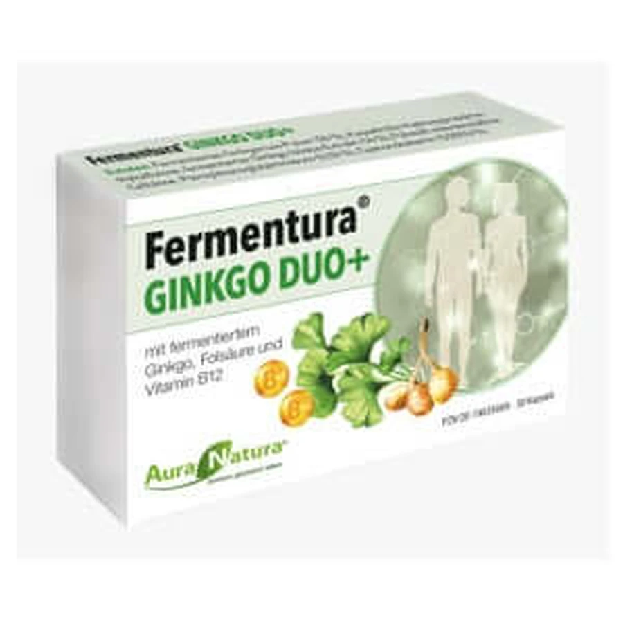 Auranatura Fermentura Ginkgo Duo+ Capsules 30 Capsules